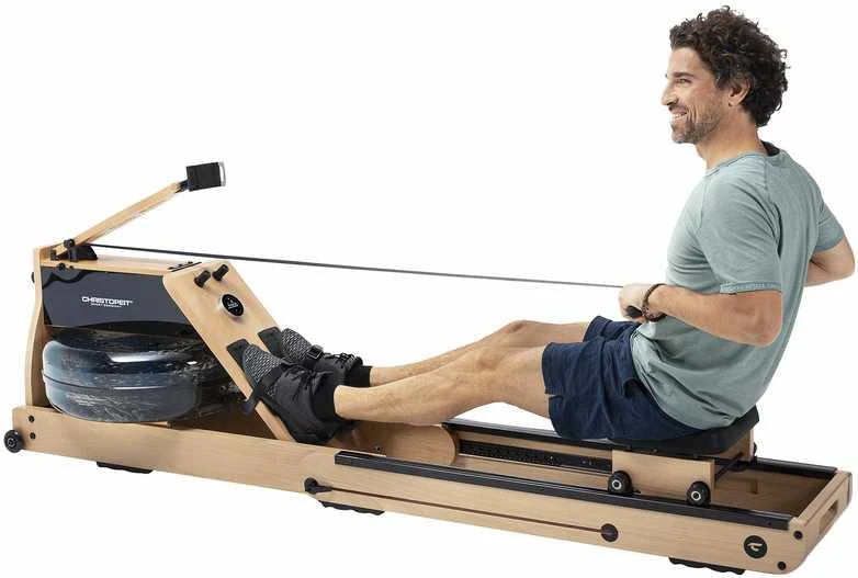 Rowing ergometer CHRISTOPEIT WP 5000, oak wood
