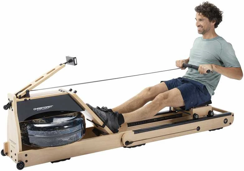 Rowing ergometer CHRISTOPEIT WP 5000, oak wood