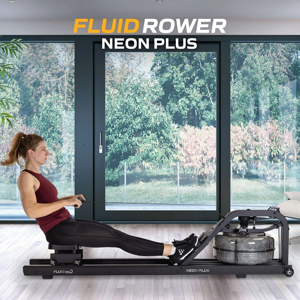 Kepurė Tunturi Fluid Neon Plus Irklavimo mašina, Juoda