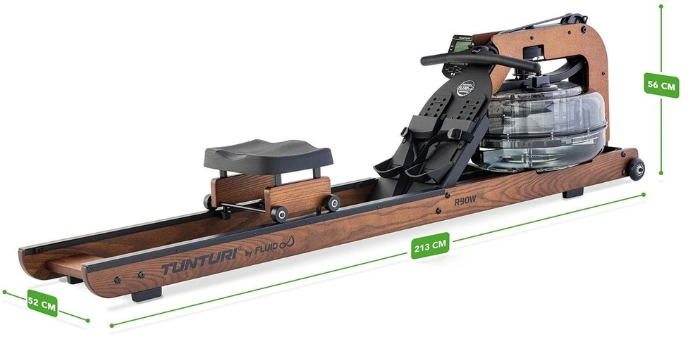 Tunturi Irklavimo treniruoklis FLUID Signature R90W Rower + App