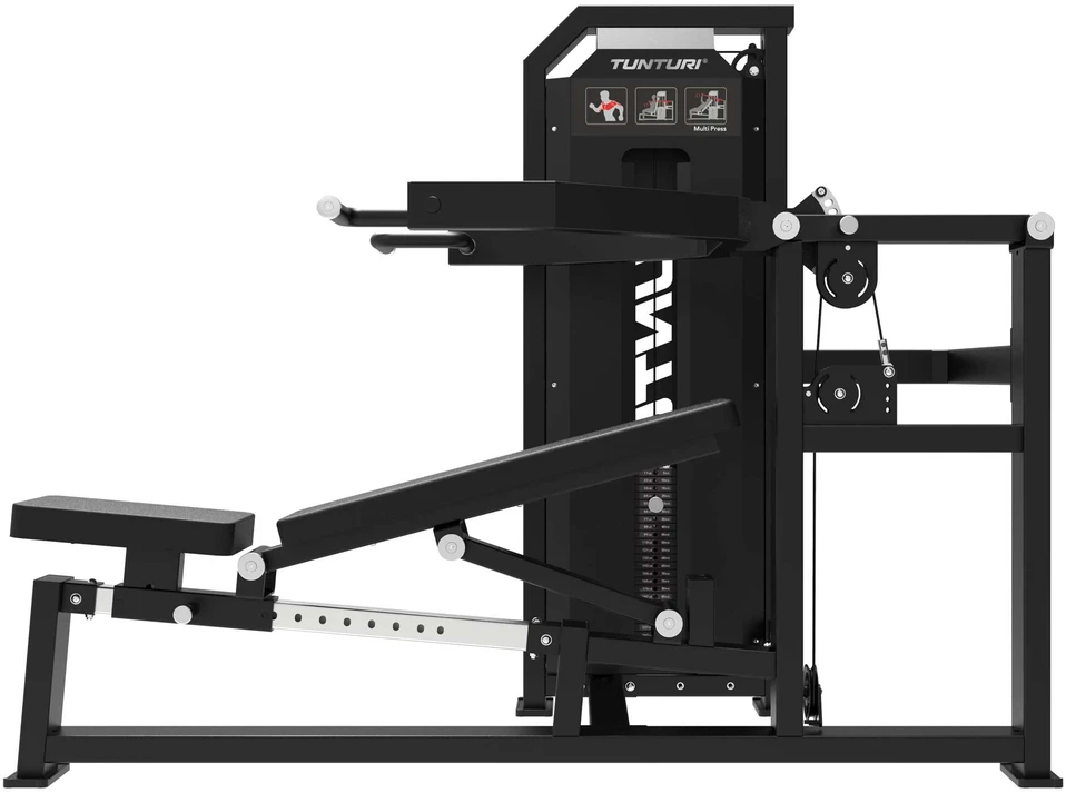Jėgos staklės TUNTURI Platinum Multi Press Selectorized V-series