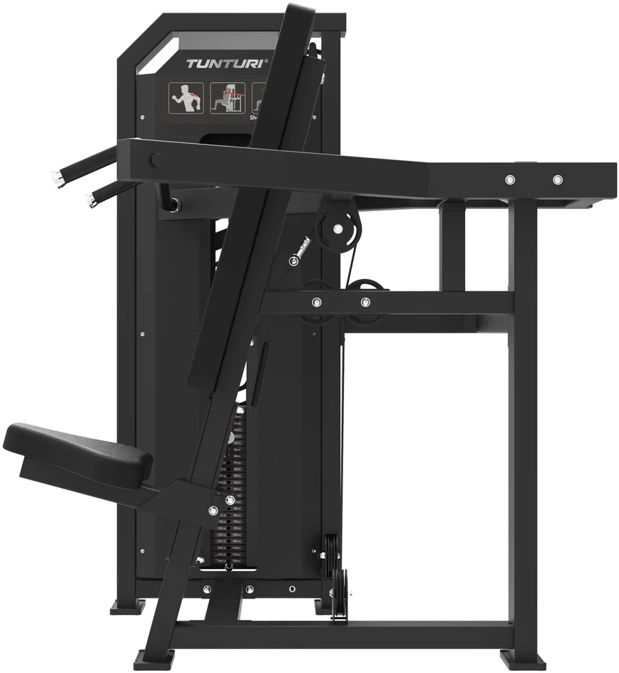 Jėgos staklės TUNTURI Platinum Shoulder Press Selectorized V-series