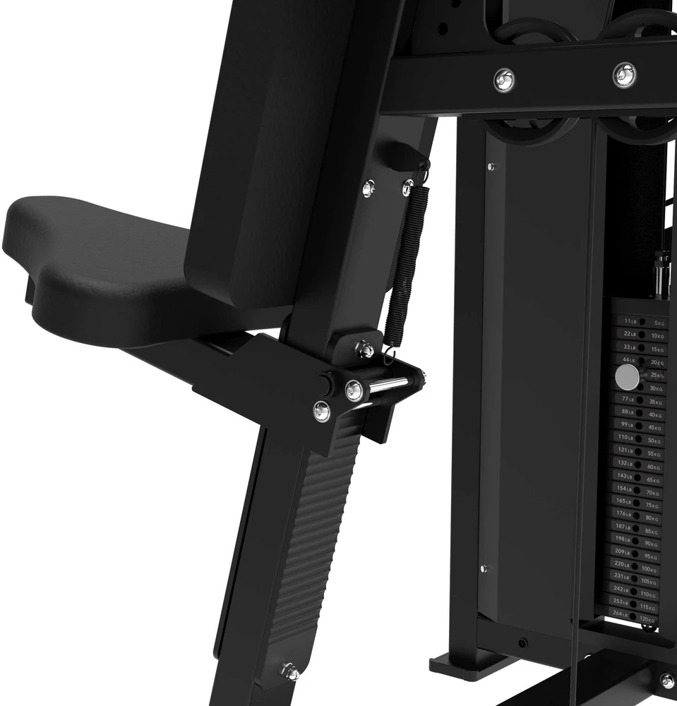 Jėgos staklės TUNTURI Platinum Shoulder Press Selectorized V-series