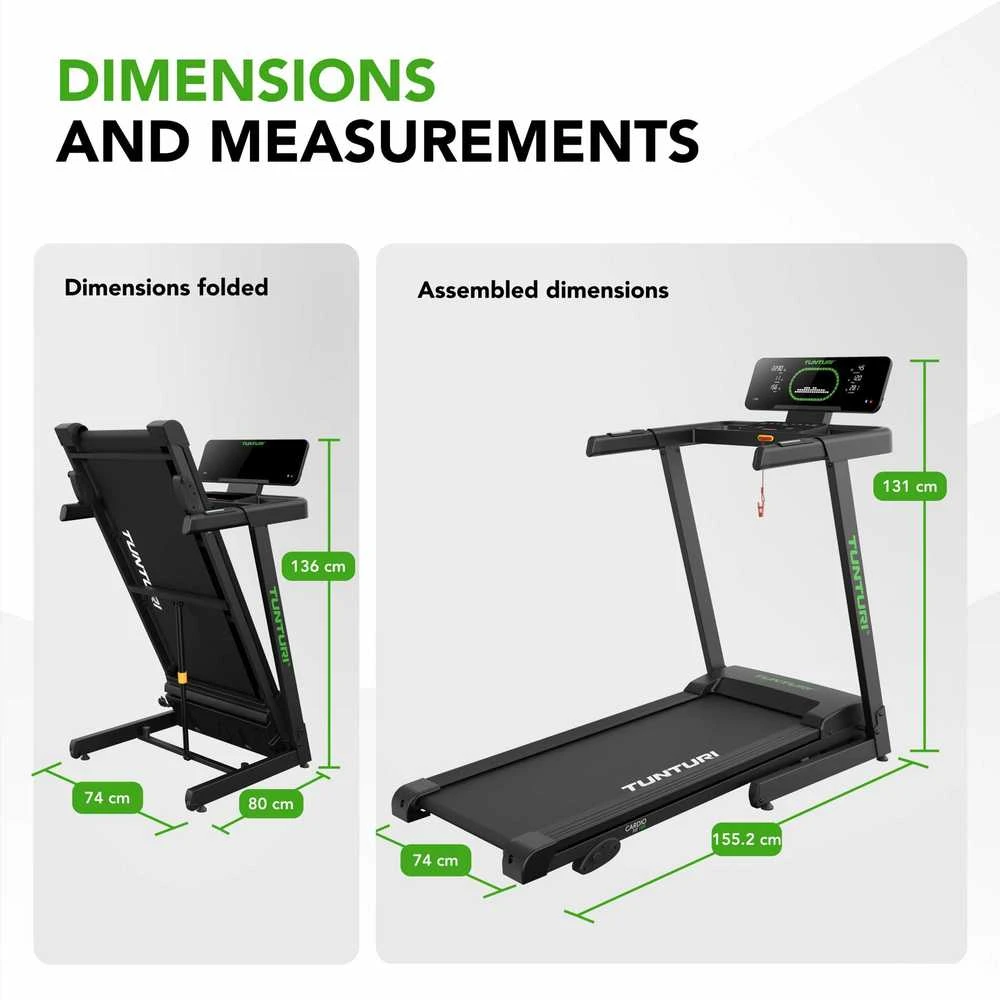 Bėgimo takelis Tunturi Cardio Fit T30