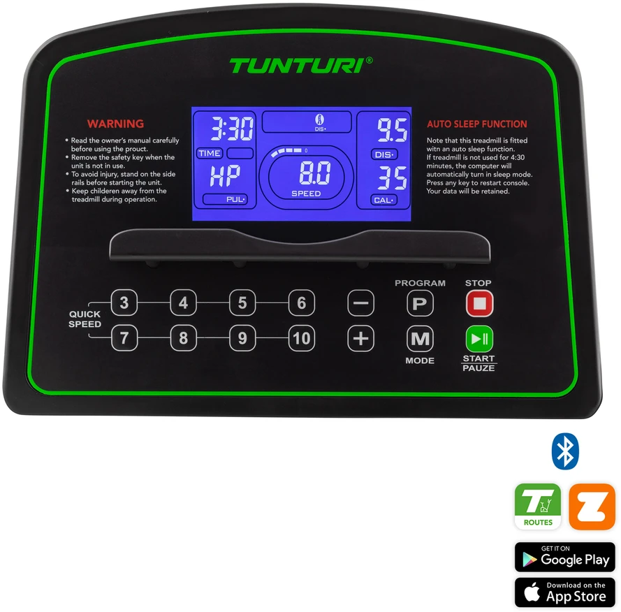 Bėgimo takelis TUNTURI Cardio Fit T35 + App