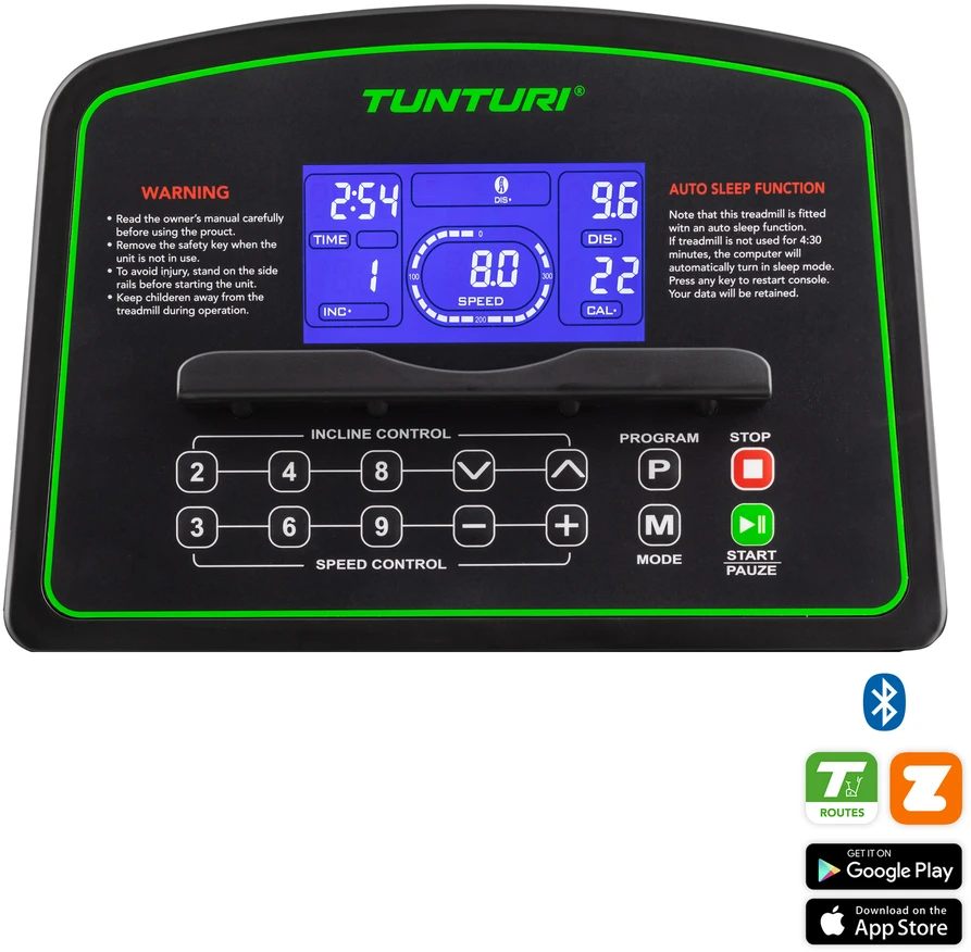 Bėgimo takelis TUNTURI Cardio Fit T40 + App