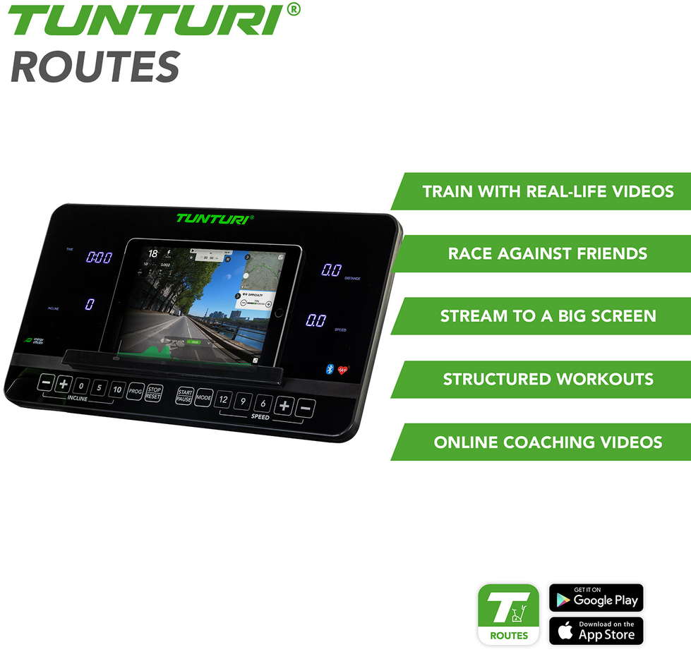 Bėgimo takelis Tunturi Signature T50 Treadmill + App