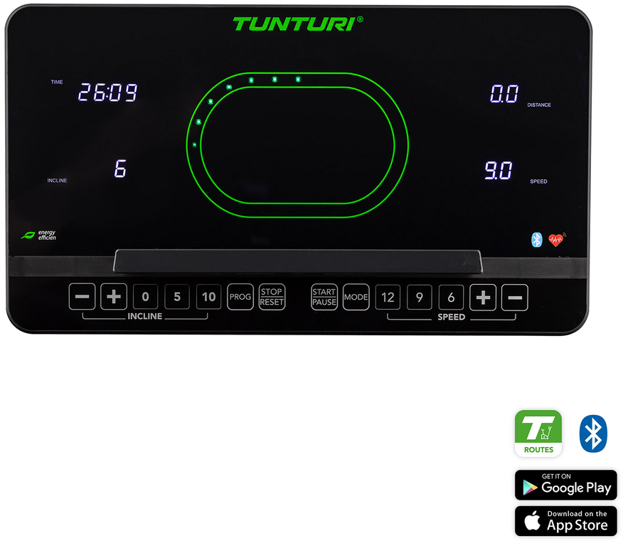 Bėgimo takelis Tunturi Signature T50 Treadmill + App