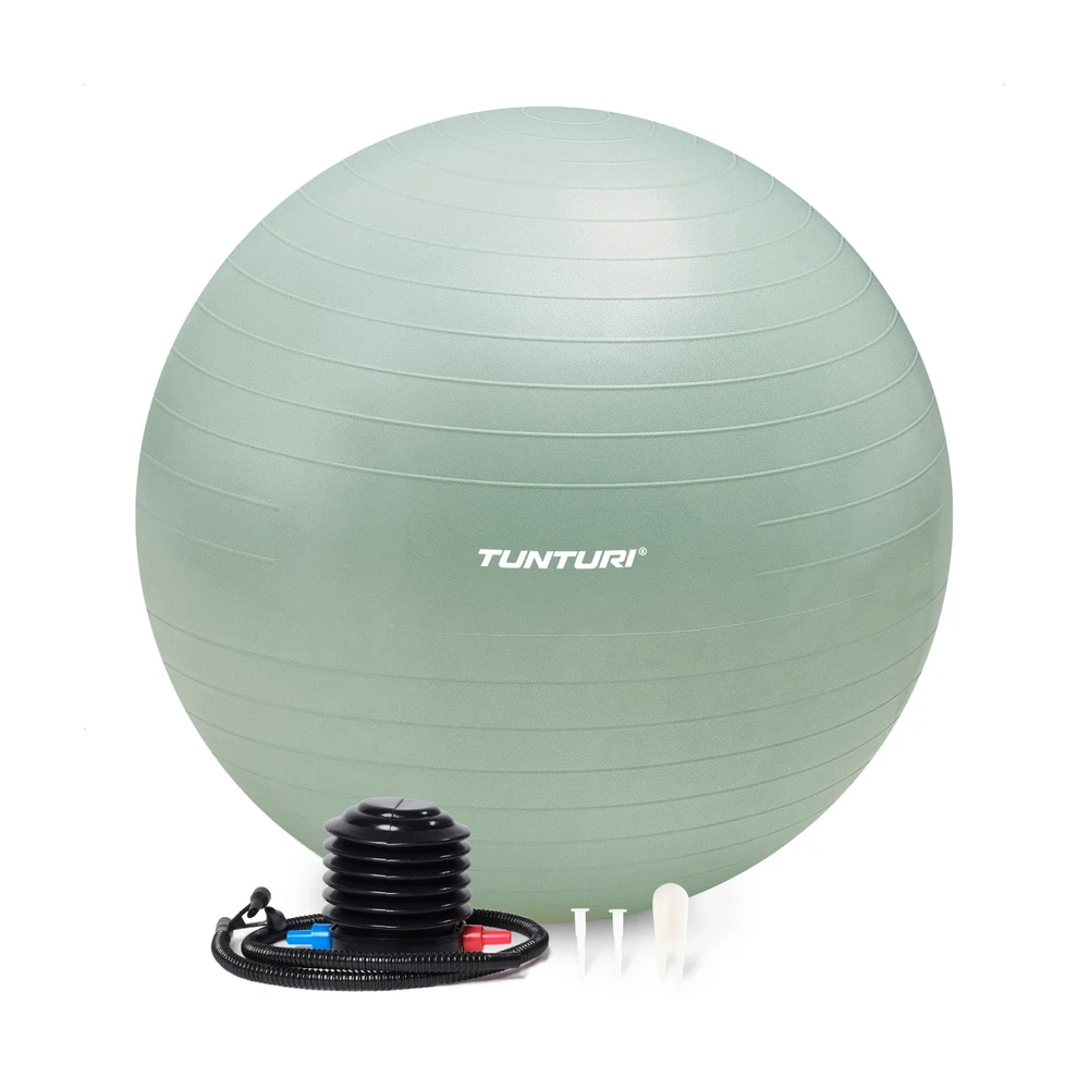 Gimnastikos kamuolys TUNTURI Gymball 90cm, Mint, Anti Burst