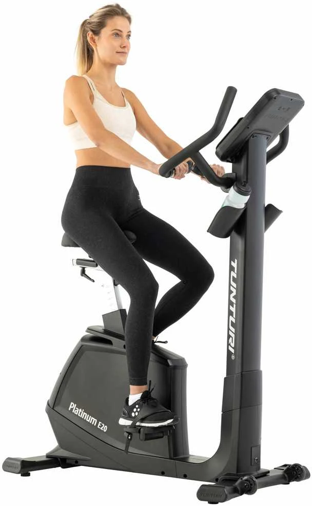 Dviratis treniruoklis TUNTURI PLATINUM UB20 UPRIGHT BIKE + App