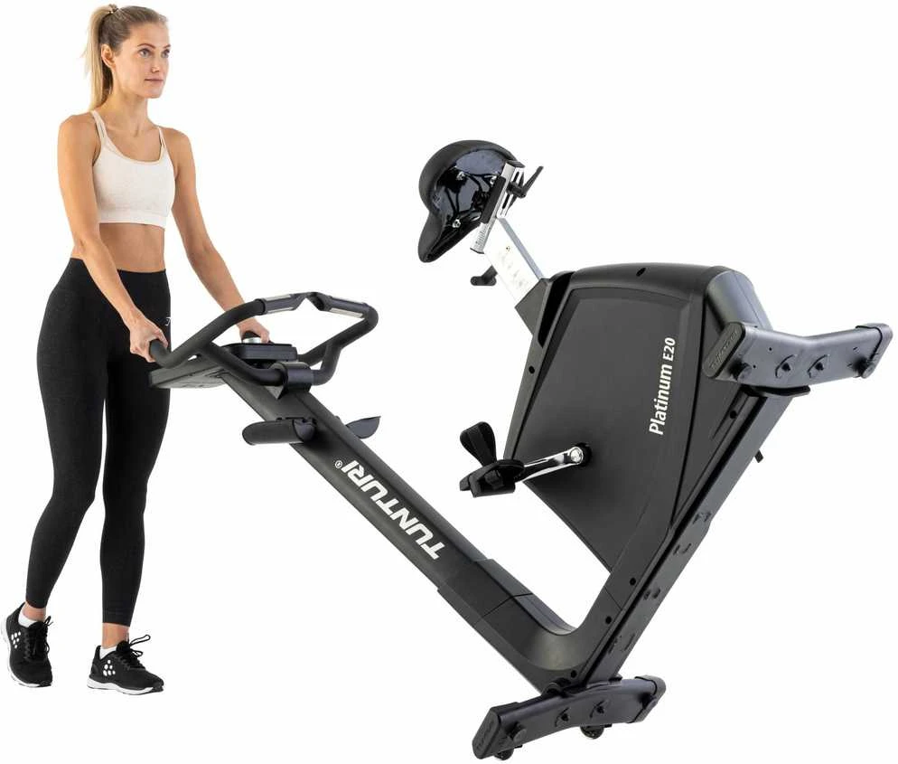 Dviratis treniruoklis TUNTURI PLATINUM UB20 UPRIGHT BIKE + App
