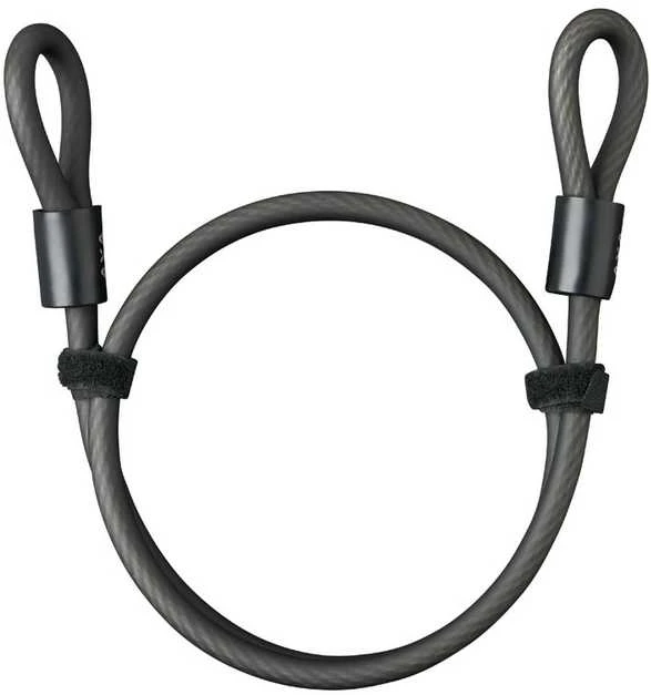 None U formos spyna AXA Newton Mini+Cable 100*8, su plieniniu lynu