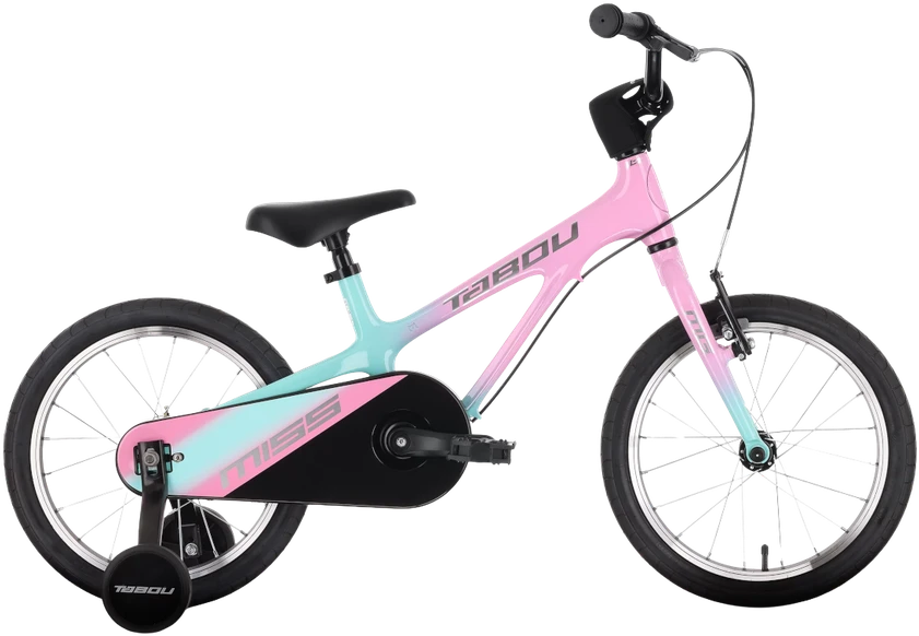 None Dviratis Tabou Miss MG 16 pink-mint