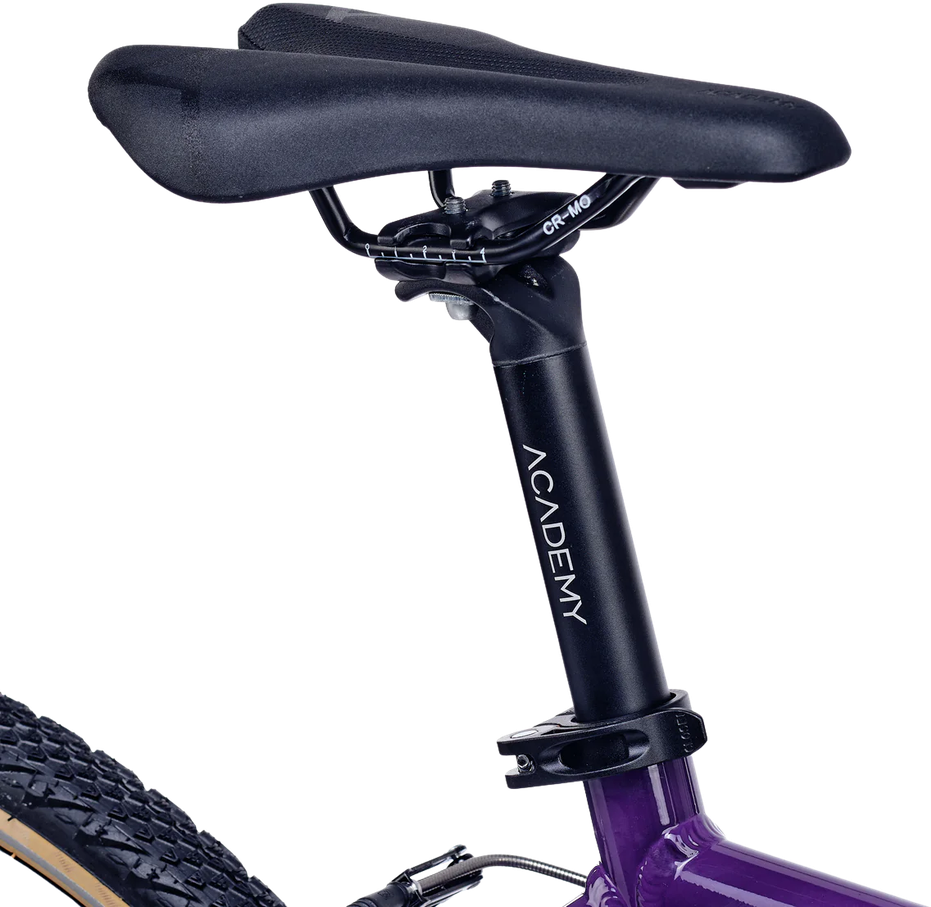 None Ultralight children's bike ACADEMY Grade 5, 24" Violetinė