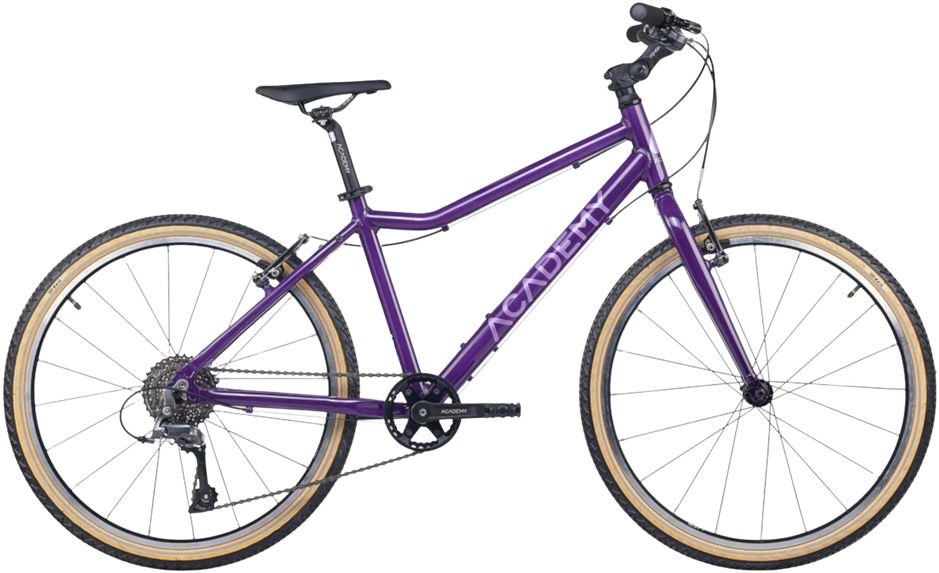 None Itin lengvas vaikiškas dviratis ACADEMY Grade 5, 24" Violetinė