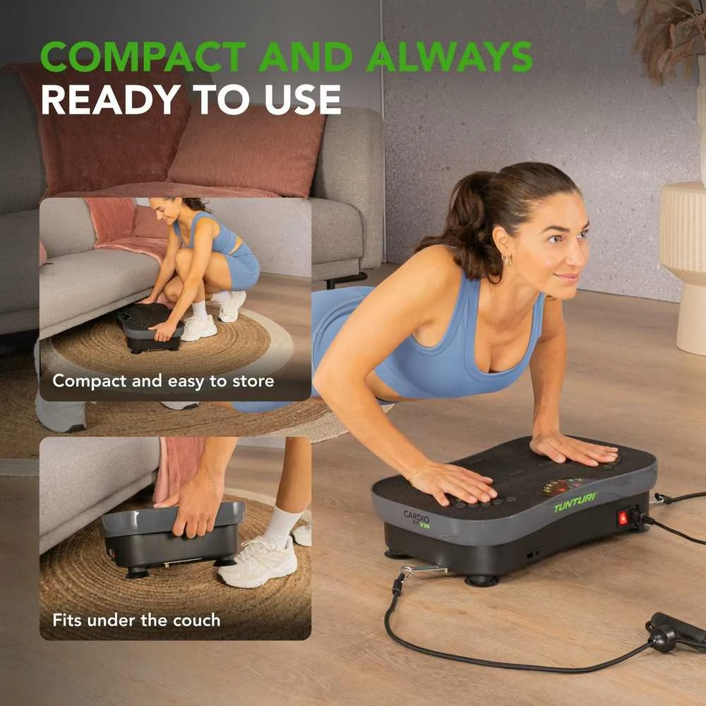 Vibracinė platforma Tunturi Cardio Fit V30