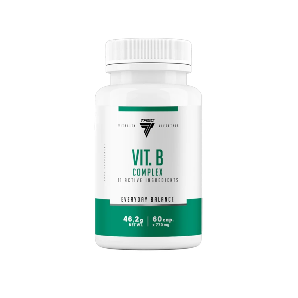 TREC Vitamino B kompleksas (60 kaps.)
