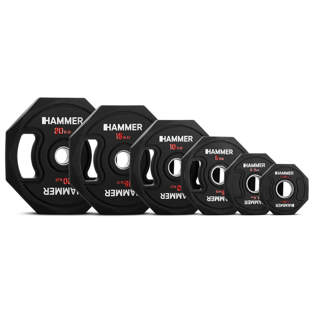Weight disc HAMMER Octagon Weight Disc, 50mm, 10 kg