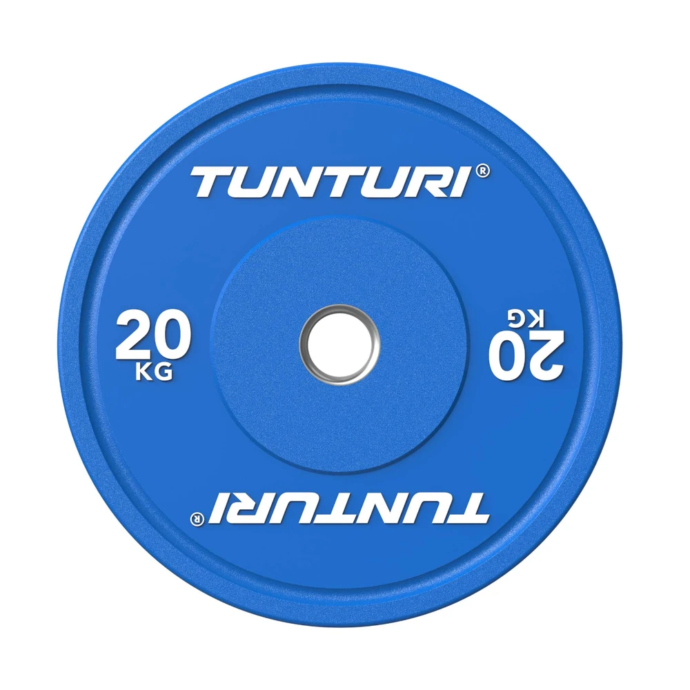 Svarmenys TUNTURI Platinum Bumper Plate Colour (5–25 kg) (Svoris: 20 kg)