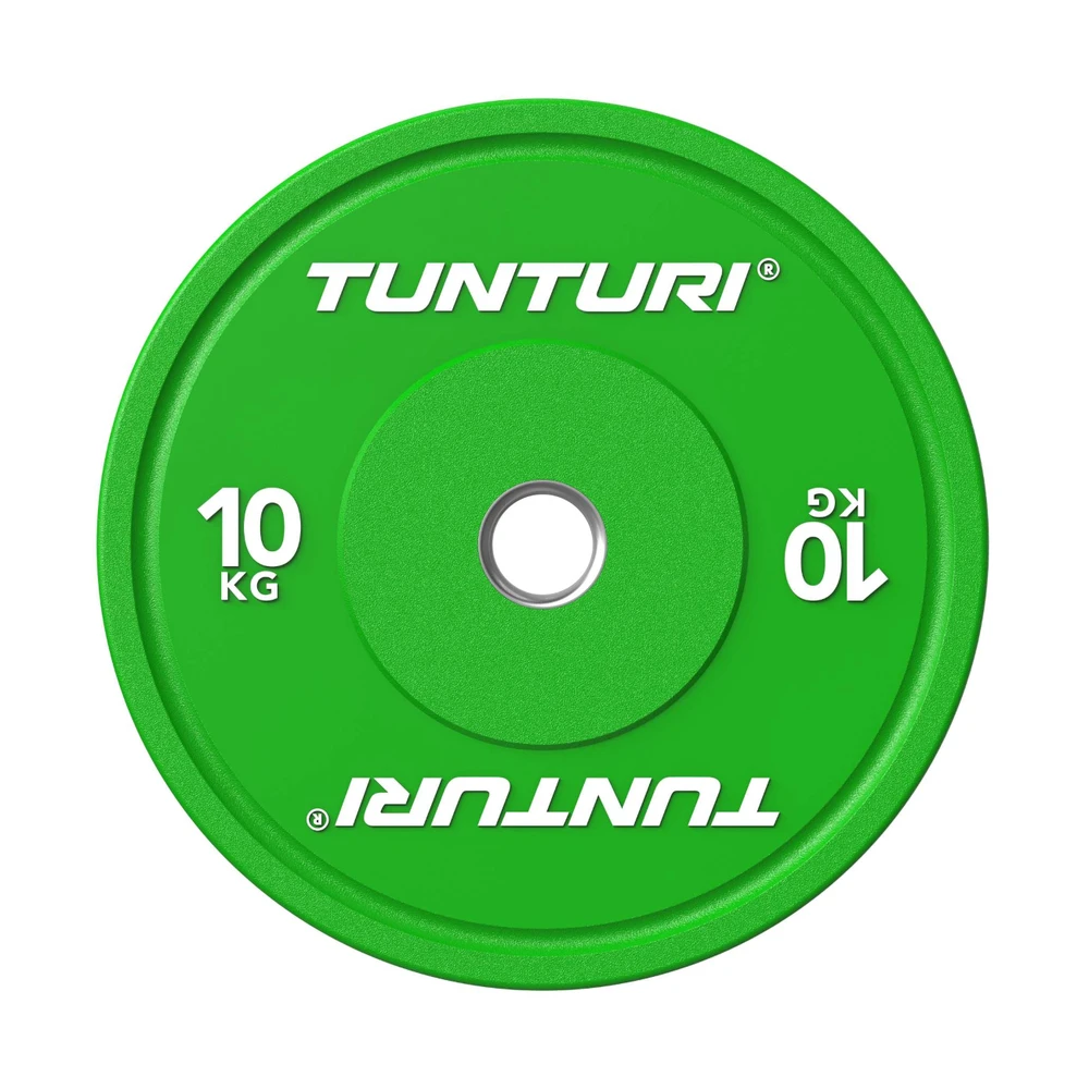 Svarmenys TUNTURI Platinum Bumper Plate Colour (5–25 kg) (Svoris: 10 kg)