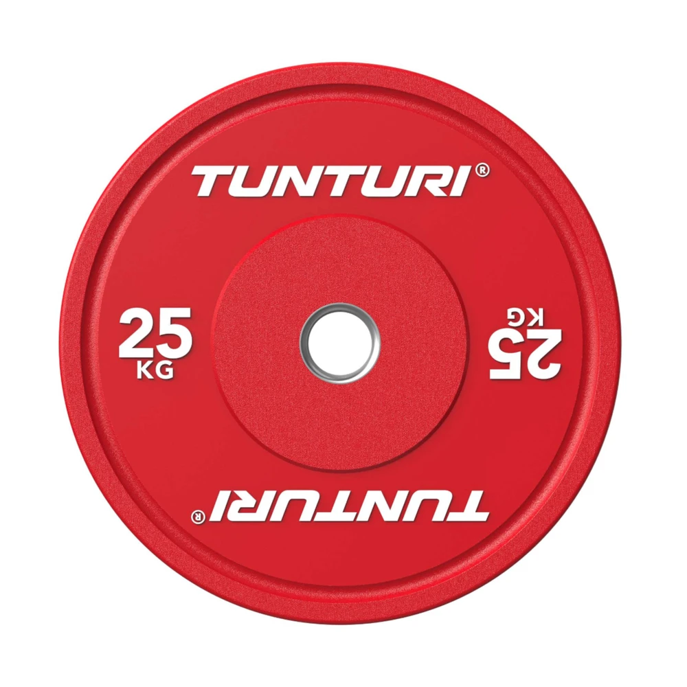 Svarmenys TUNTURI Platinum Bumper Plate Colour (5–25 kg) (Svoris: 25 kg)
