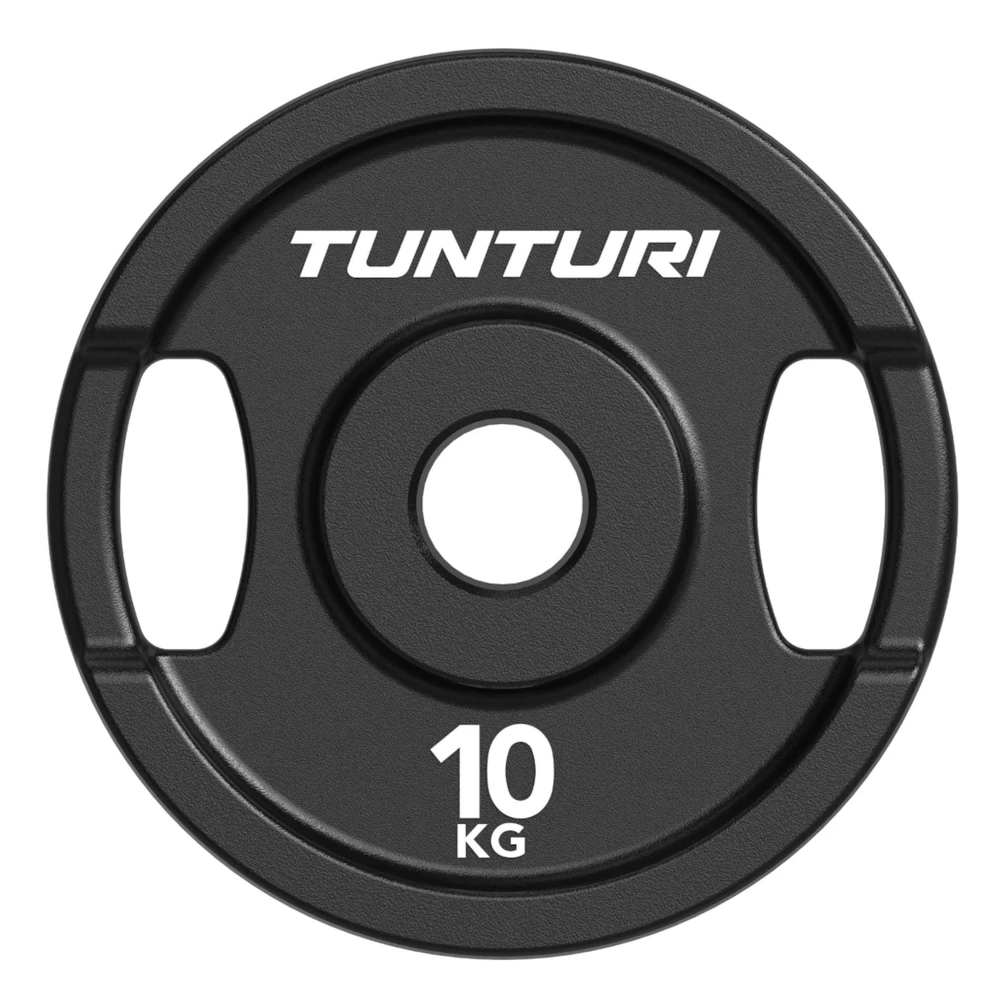None Olimpiniai ketaus svarmenys TUNTURI Platinum 2,5–25 kg (Svoris: 10 kg)
