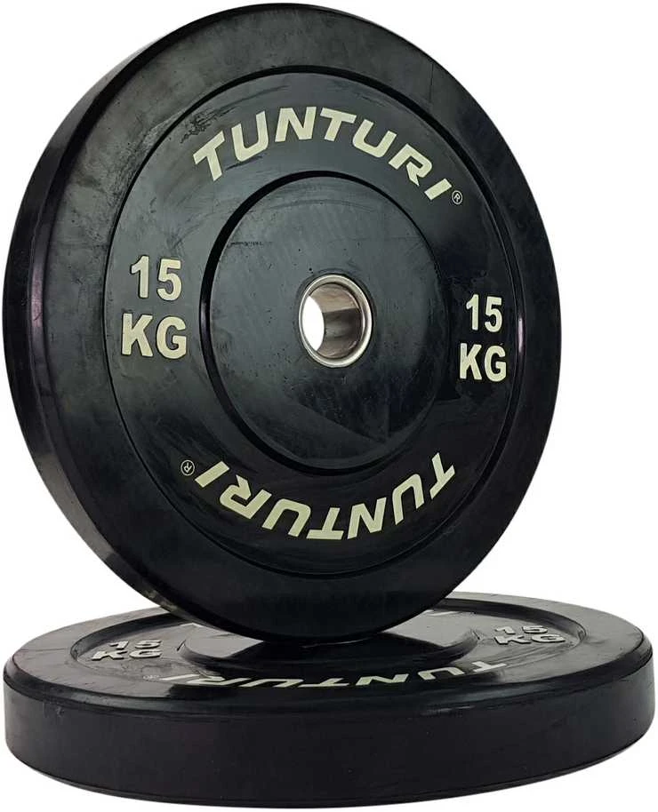 Bumper svarmenys TUNTURI 5-25kg (Svoris: 15 kg)