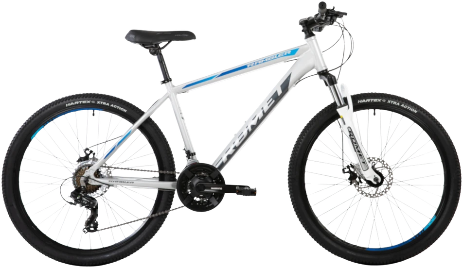 Dviratis Romet Rambler R6.2 2025 sidabrinis-mėlynas-17" / M (Dydis: 17" / M)