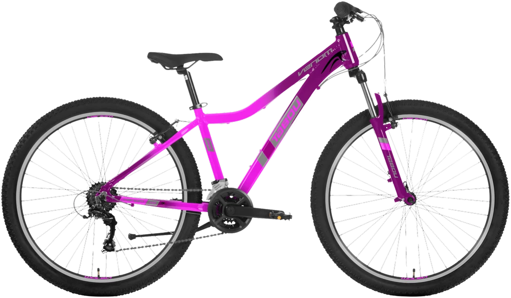 None Youth bicycle TABOU Venom 1.0 W, 27.5" 17" M, pink-violetinė