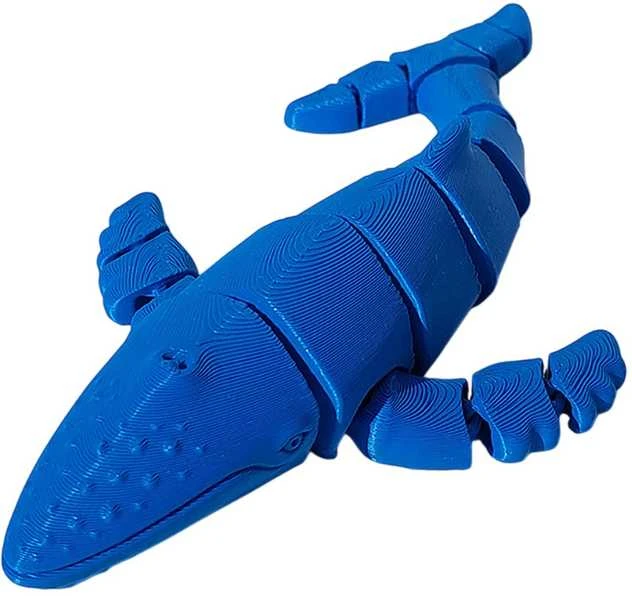 3D Gaminiai Lankstus žaislas Banginis