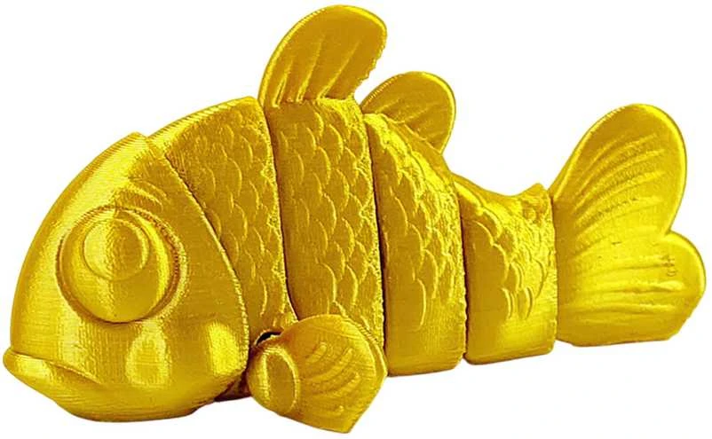 3D Gaminiai Lankstus žaislas Žuvelė