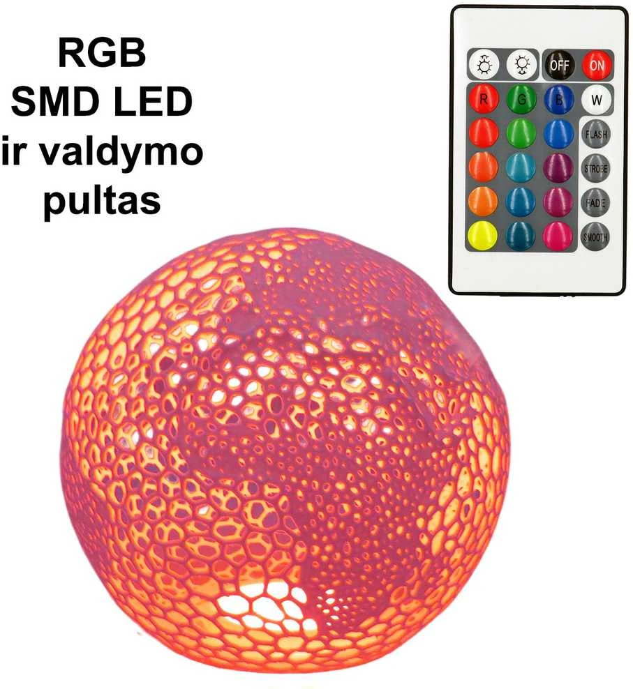 3D Gaminiai Stalinis LED šviestuvas Žemė, gaublys su ertmėmis