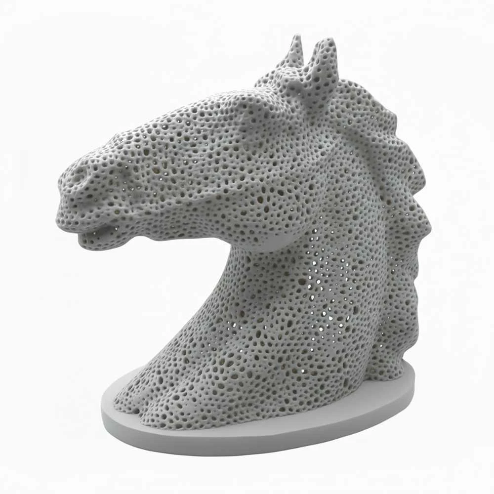 3D Gaminiai Stalinis LED šviestuvas Žirgas