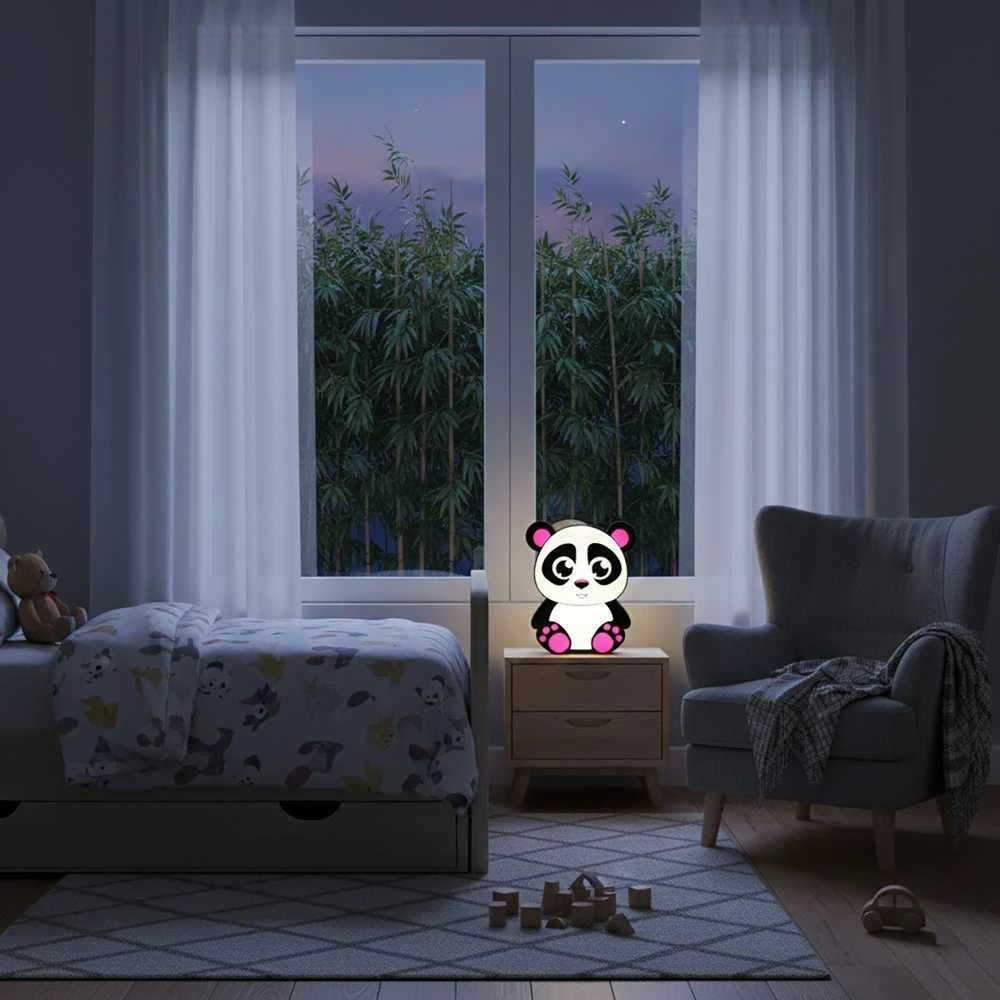 3D Gaminiai Vaikiškas LED šviestuvas Panda