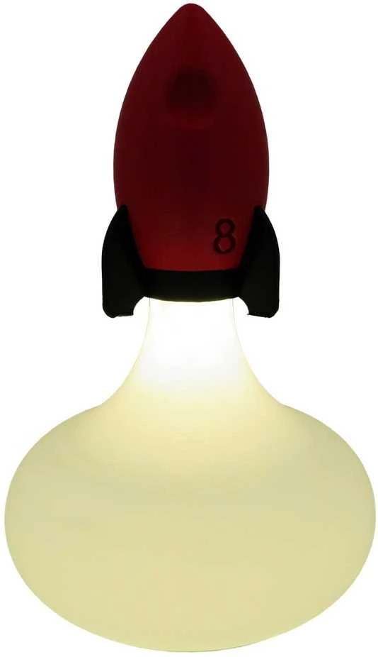 3D Gaminiai Vaikiškas LED šviestuvas Raketa