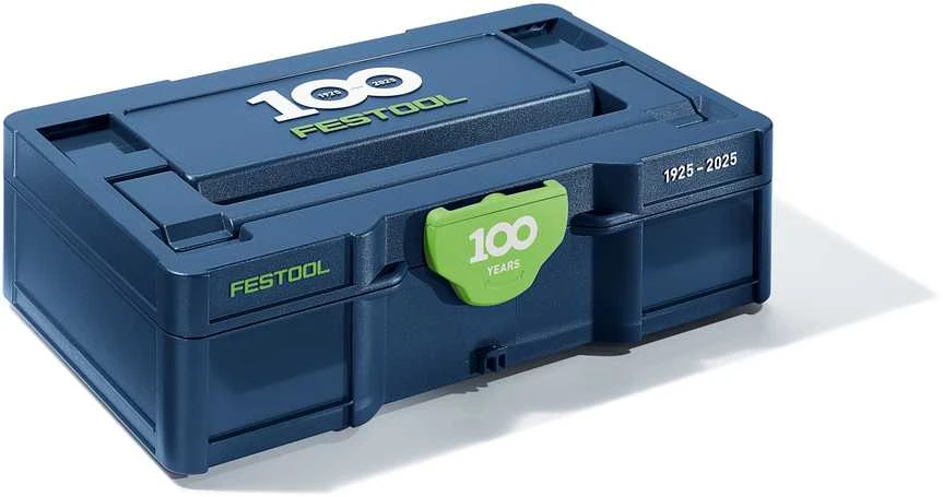 Festool 100-mečiui skirtas Systaineris³ SYS3 S 76 100Y Limited Edition