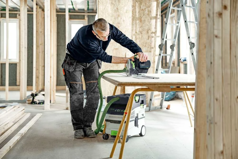 Akumuliatorinis dulkių siurblys Festool CLEANTEC CTLC MIDI I-Basic; 18 V (be akumuliatoriaus ir pakrovėjo)