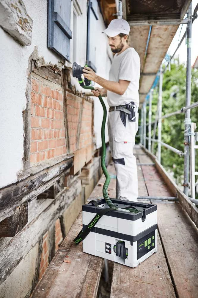 Akumuliatorinis dulkių siurblys Festool CLEANTEC CTMC SYS I-Basic; 18 V (be akumuliatoriaus ir pakrovėjo)