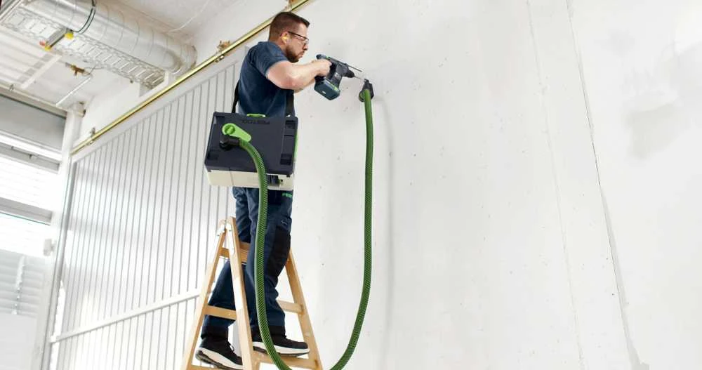 Akumuliatorinis dulkių siurblys Festool CLEANTEC CTMC SYS I-Basic; 18 V (be akumuliatoriaus ir pakrovėjo)