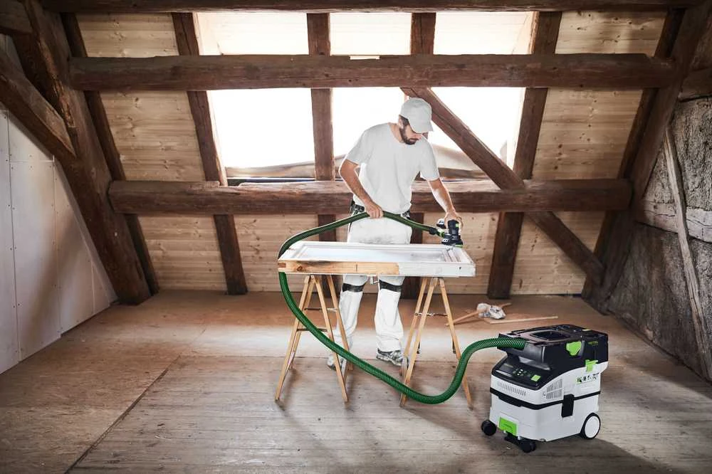 Akumuliatorinis dulkių siurblys Festool CLEANTEC CTLC MIDI I-Basic; 18 V (be akumuliatoriaus ir pakrovėjo)