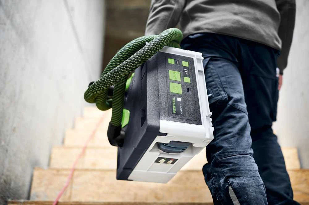 Akumuliatorinis dulkių siurblys Festool CLEANTEC CTMC SYS I-Basic; 18 V (be akumuliatoriaus ir pakrovėjo)
