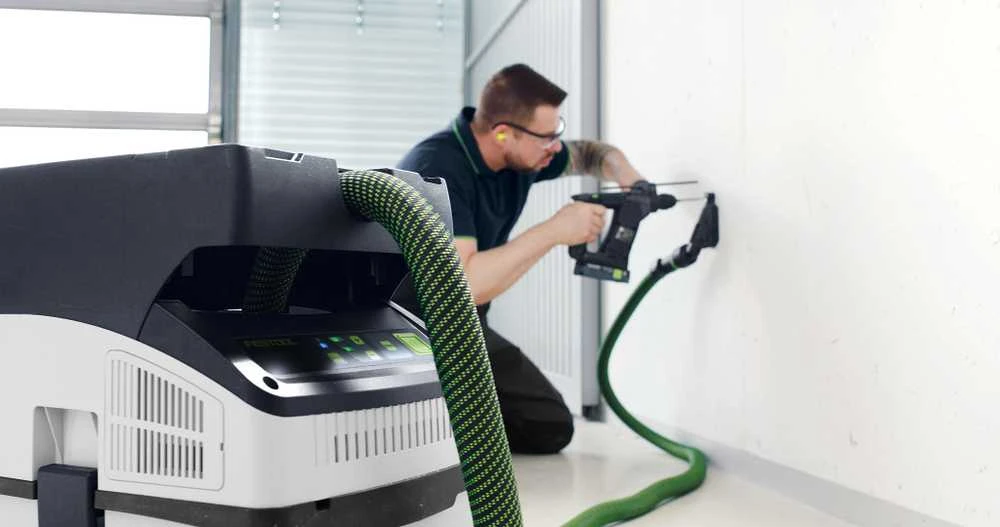 Akumuliatorinis dulkių siurblys Festool CLEANTEC CTLC MIDI I-Basic; 18 V (be akumuliatoriaus ir pakrovėjo)