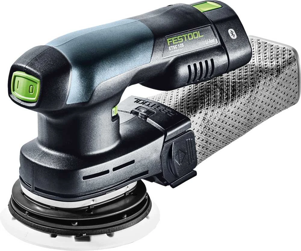 Festool ETSC 125 akumuliatorinis šlifuoklis su dulkių maišeliu