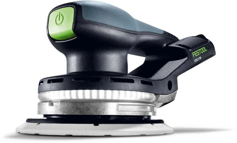 Festool ekscentrinis šlifuoklis su žaliu įjungimo mygtuku