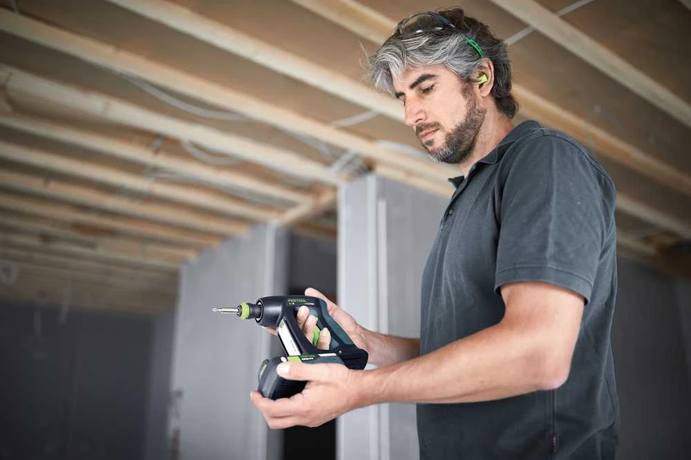 Suktuvas-gręžtuvas Festool C 18-Basic; 18 V; (be akumuliatoriaus ir pakrovėjo)