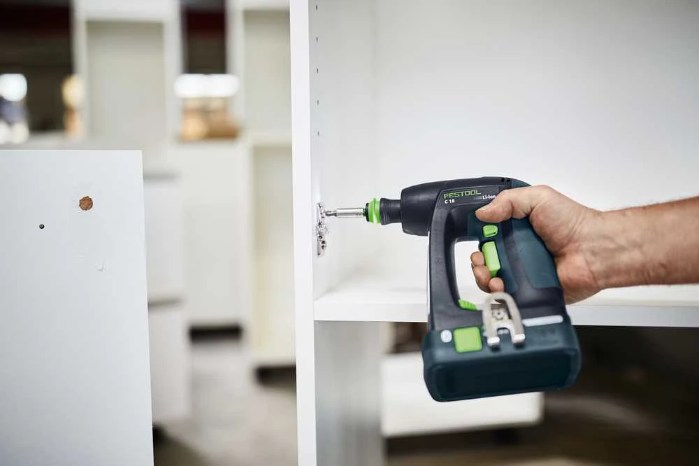 Suktuvas-gręžtuvas Festool C 18-Basic; 18 V; (be akumuliatoriaus ir pakrovėjo)