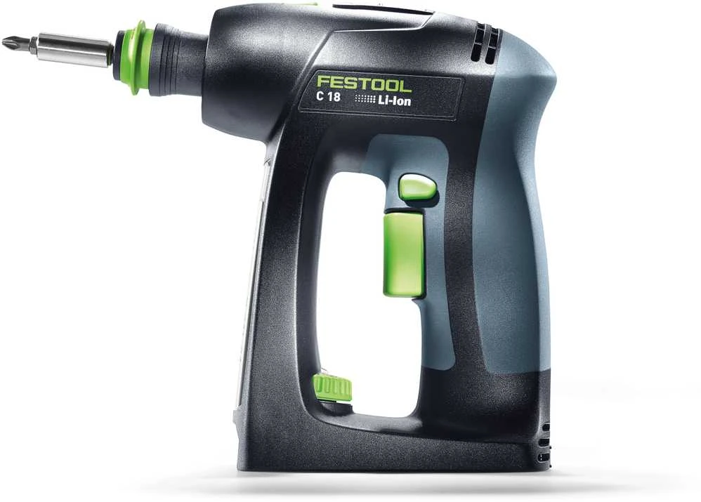 Suktuvas-gręžtuvas Festool C 18-Basic; 18 V; (be akumuliatoriaus ir pakrovėjo)