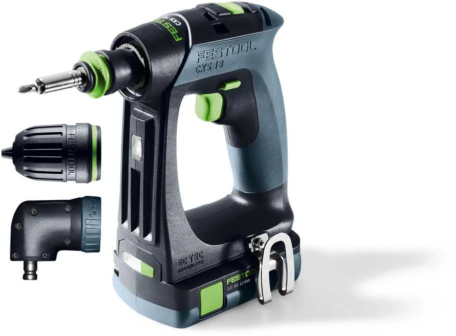 Festool CXS 18 gręžtuvas su keičiamais priedais