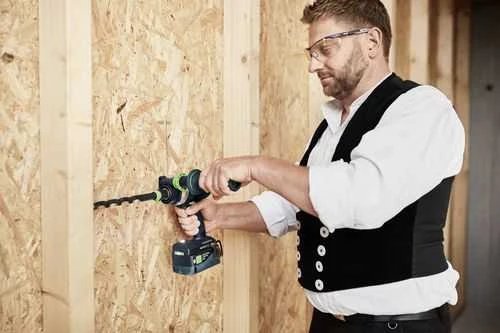 Akumuliatorinis suktuvas-gręžtuvas Festool TDC 18/4 I-Basic QUADRIVE; 18V (be akumuliatoriaus ir pakrovėjo)