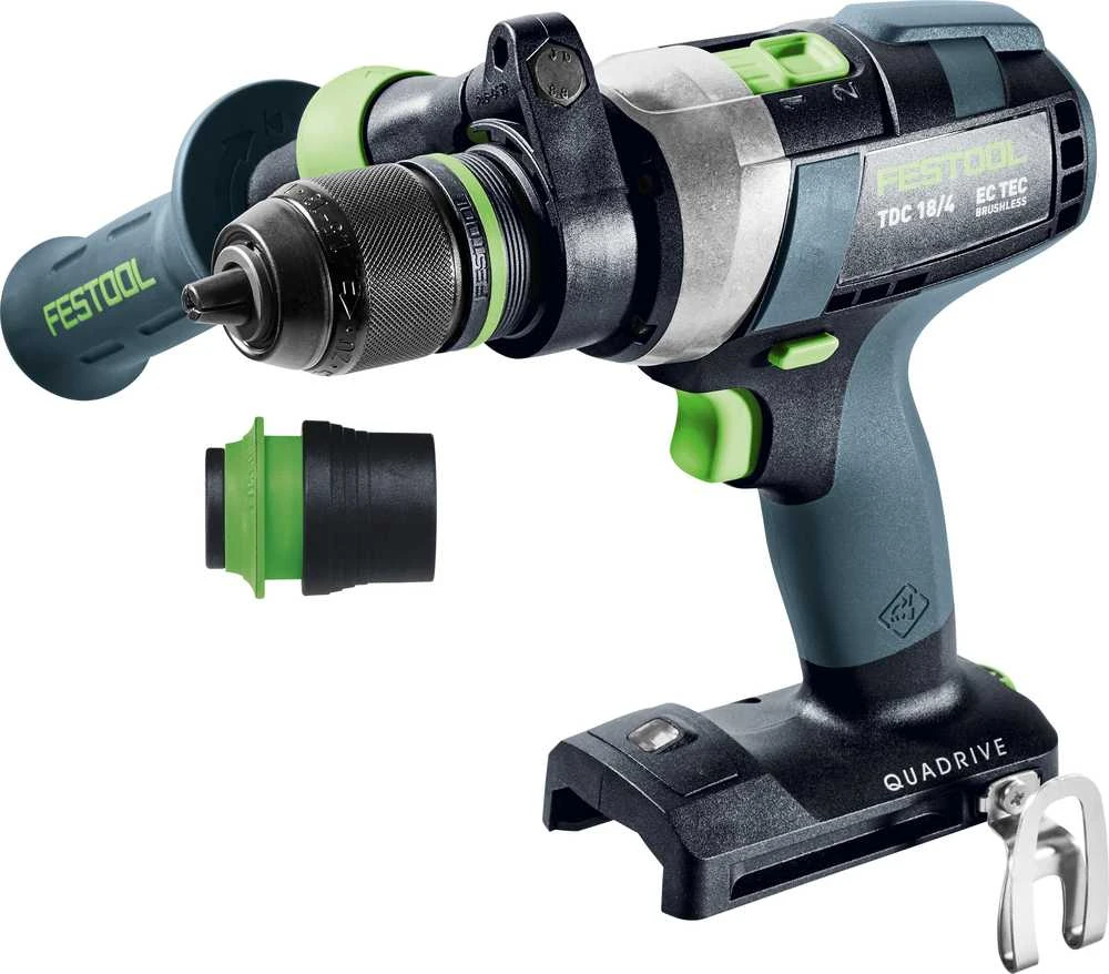 Festool TDC 18/4 akumuliatorinis suktuvas su papildoma rankena